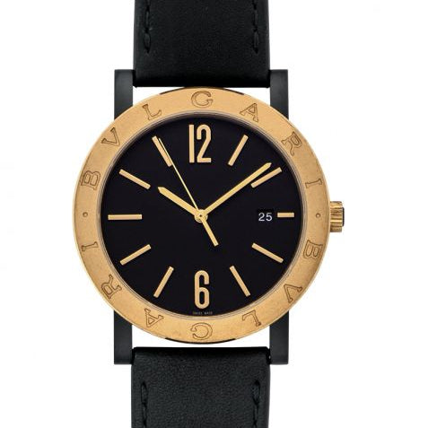 Bvlgari Solotempo Automatic Black Dial Men's Watch