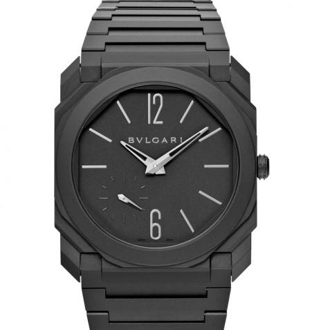 Bvlgari Octo Finissimo Automatic Black Dial Men's Watch