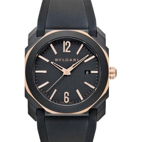 Bvlgari Octo L'Originale Automatic Black Dial Men's Watch