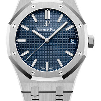 Audemars Piguet Royal Oak Selfwinding Watch -  41mm - Stainless Steel - Blue Dial - Calibre 4302 - 15500ST.OO.1220ST.01