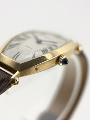 1996 Cartier Tonneau 26x39mm 18k Yellow Gold Unisex Manual Wind
