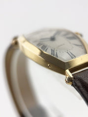 1996 Cartier Tonneau 26x39mm 18k Yellow Gold Unisex Manual Wind