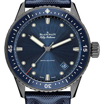 Blancpain Fifty Fathoms Bathyscaphe Watch - 5000-0240-O52A
