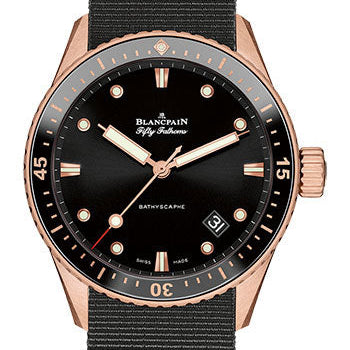 Blancpain Fifty Fathoms Bathyscaphe Watch - 5000-36S30-NAB A