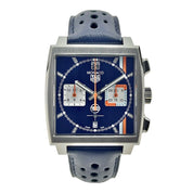 2022 Tag Heuer Monaco X Gulf 39mm CBL2115 Automatic Men's Watch - Box/Papers