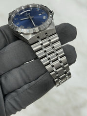 2021 Tudor Royal Blue Roman Day Date Stainless Steel Men's Automatic Watch 28600