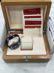 2021 Omega Seamaster GMT Aqua Terra Worldtimer Blue Dial 220.12.43.22.03.001