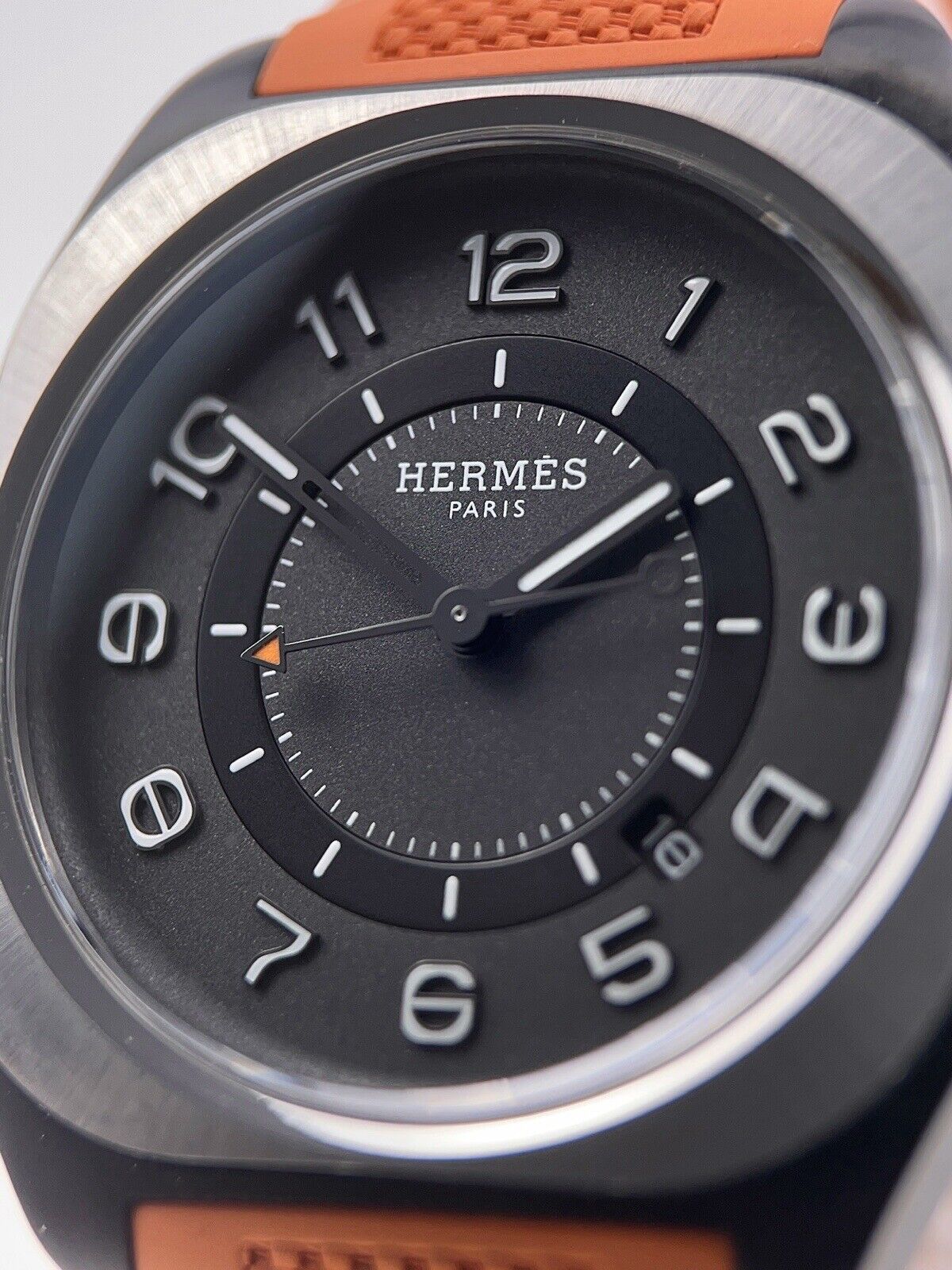 2022 Hermes H08 Titanium 39mm Automatic Men’s Watch H08 - Box/Papers