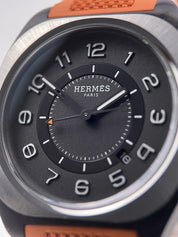 2022 Hermes H08 Titanium 39mm Automatic Men’s Watch H08 - Box/Papers