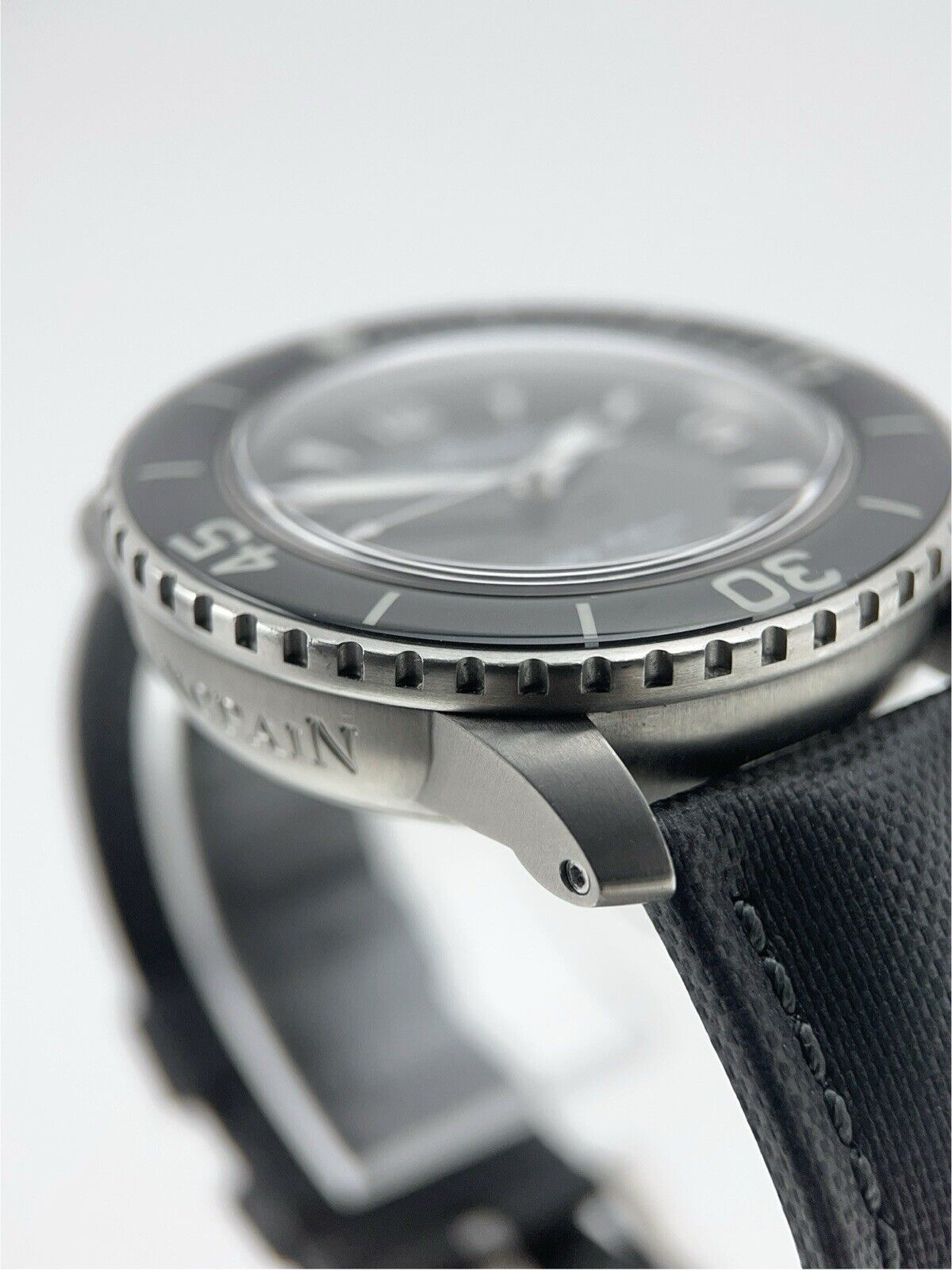 2019 Blancpain Fifty Fathoms Titanium 45mm Black Dial Automatic Men’s Watch 5015