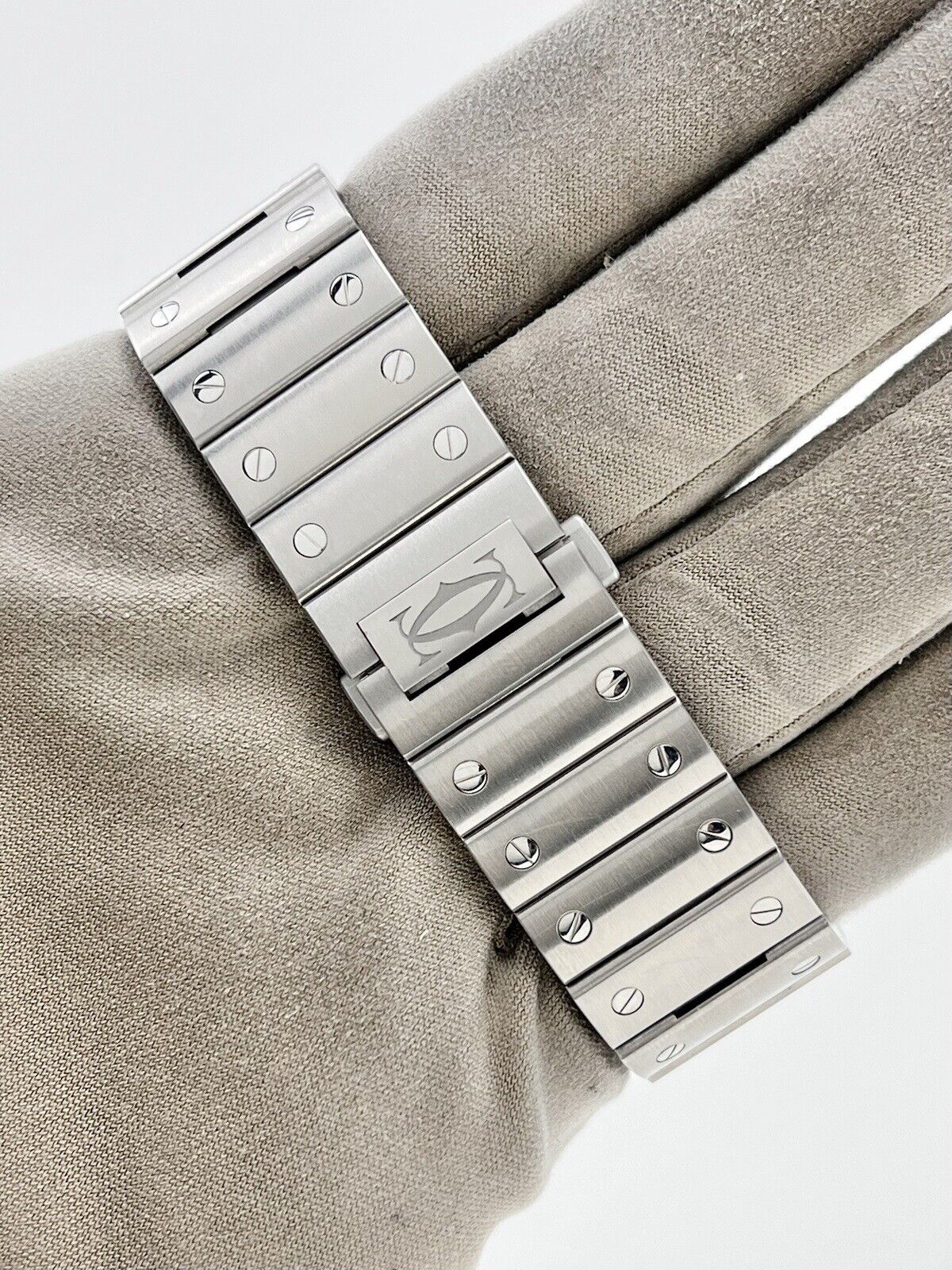 2020 Cartier Santos Large Stainless Steel Automatic Men’s Watch WSSA0018