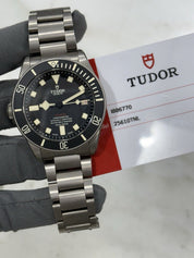 2019 Tudor Pelagos LHD Mens Black Watch 25610TNL Titanium Automatic Watch B/P