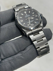 2005 Rolex Explorer I 114270 Men's Automatic 36mm Steel Black Dial Watch