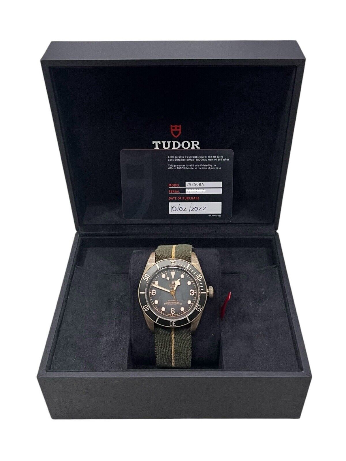 2022 Tudor Black Bay Bronze Brown Dial 43mm Automatic Men’s 79250BA - Box/Papers