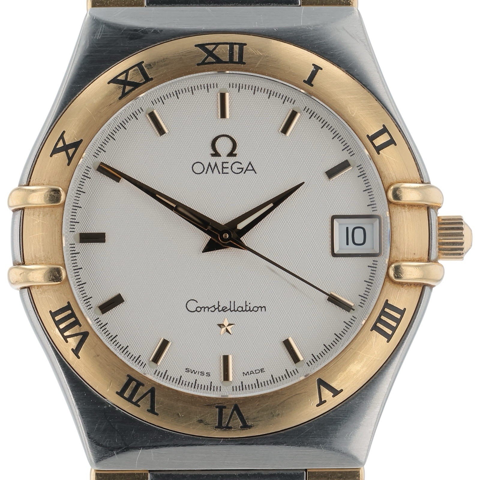 Omega Constellation Steel & Gold White Dial 33mm Quartz Movement Men’s 1312.30
