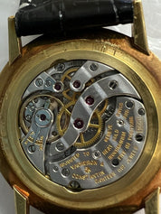 Vintage Vacheron Constantin “Turler” Dial Manual Wind 32mm 18k Gold Watch 26747