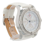 Breitling Super Avenger Stainless Steel White Dial 48mm Automatic Mens A13370