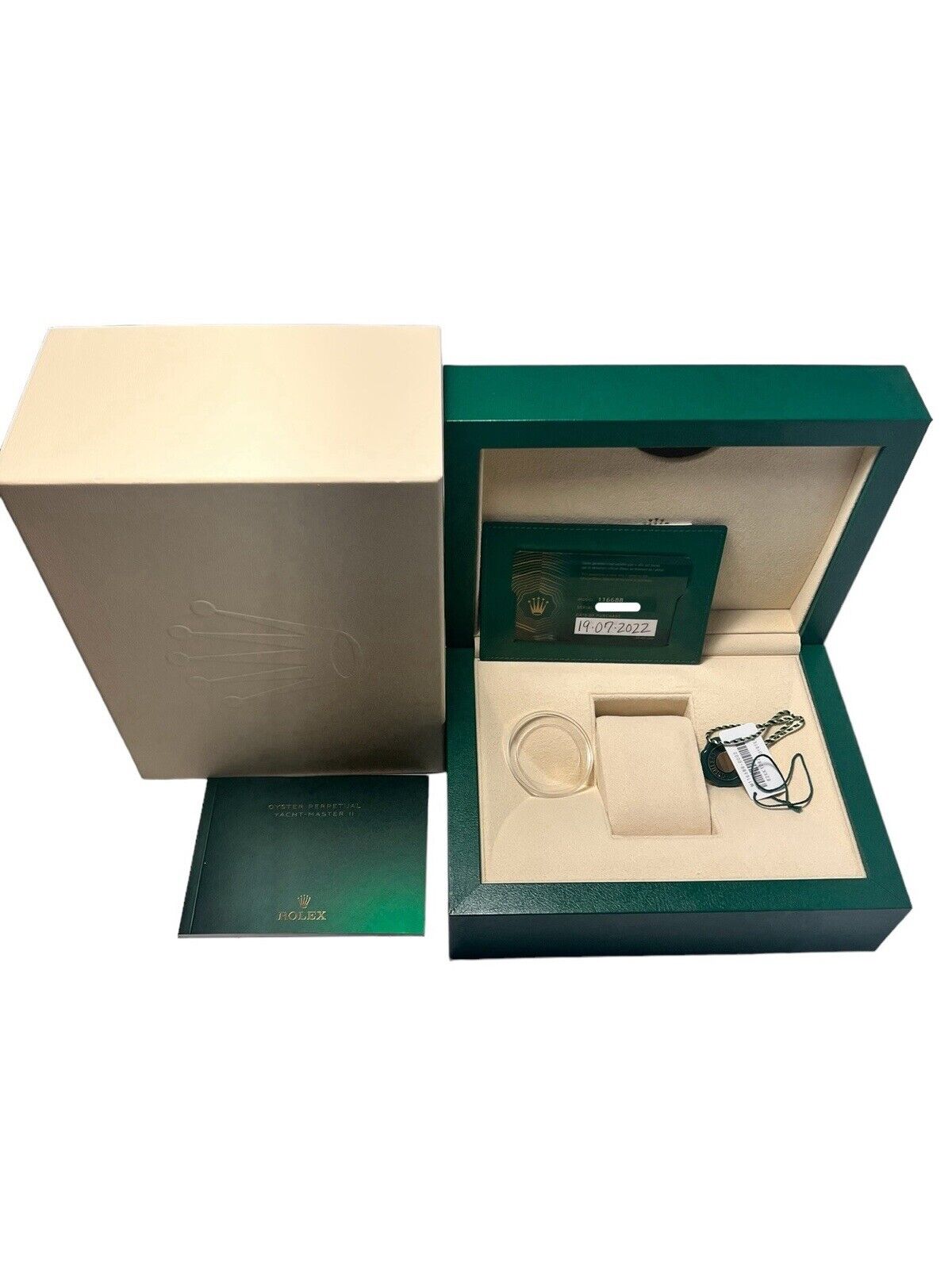 2022 Rolex Yachtmaster II 18k Yellow Gold 44mm Automatic Men’s Watch 116688