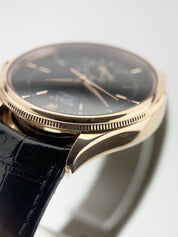 2020 Rolex Celini 18k Rose Gold Black Dial 39mm Automatic Men’s Watch 50525