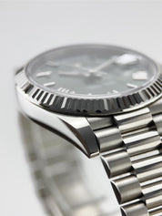 2022 Rolex Day Date 18k White Gold Olive Dial 40mm Automatic Men’s Watch 228239