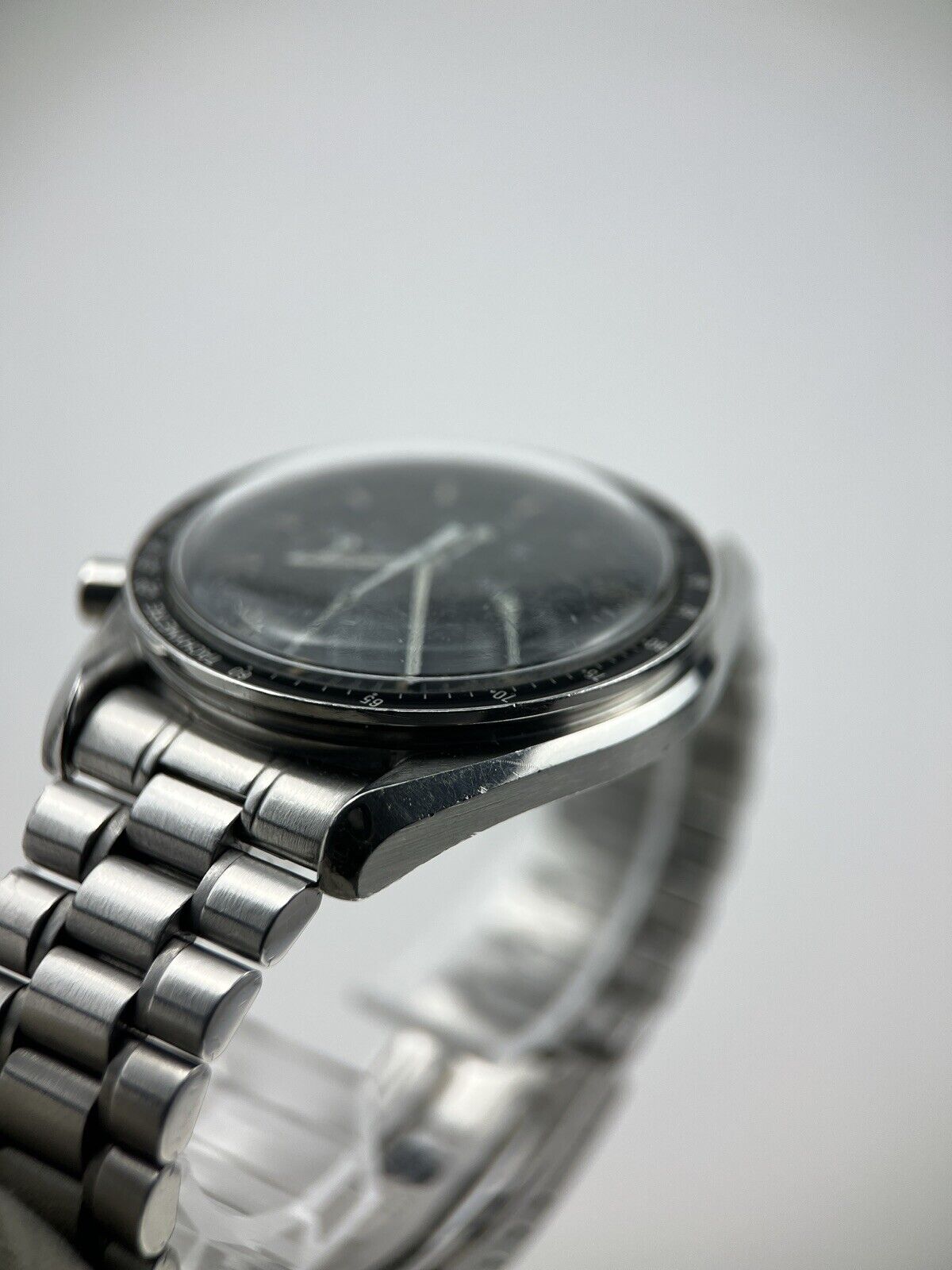 1985 Men's Omega Speedmaster Moonwatch Exhibition Back 3592.50 Apollo XI Watch