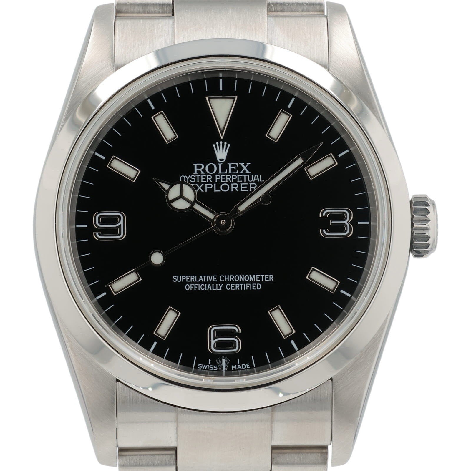 Rolex Explorer Stainless Steel Black Dial 36mm Automatic Movement Men’s 114270