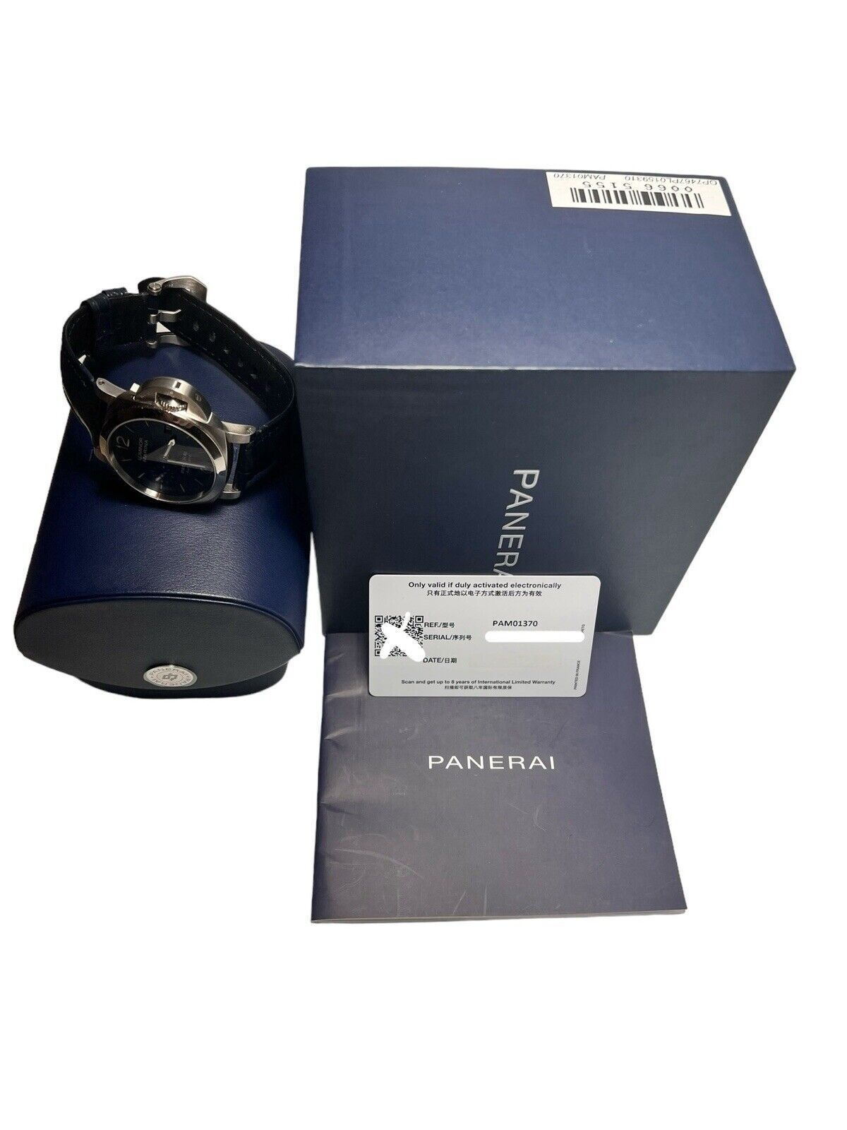 2022 Panerai Luminor Marina Steel Blue 44mm Automatic Men’s Watch PAM01313