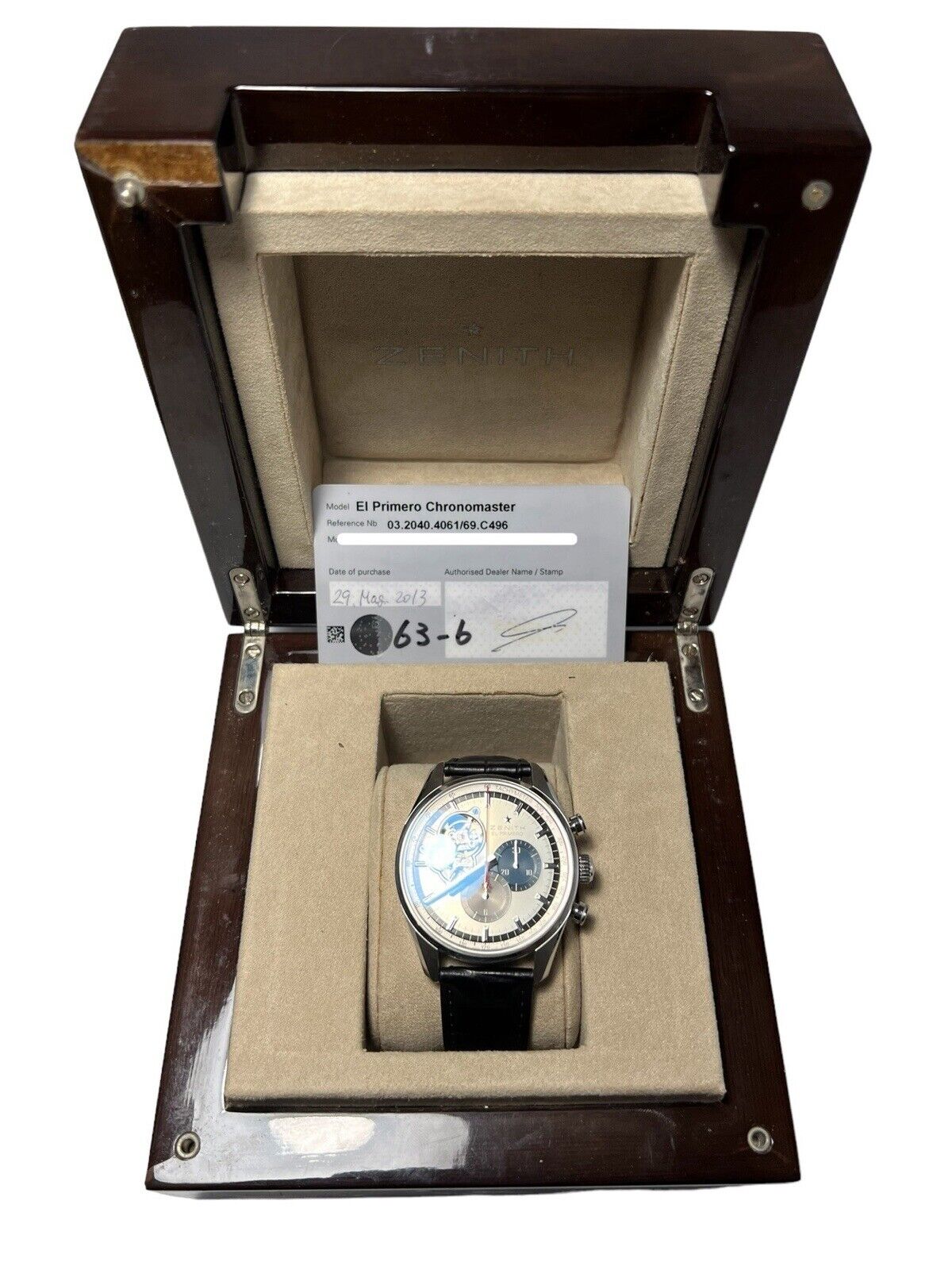 Zenith El Primero Chronomaster Steel 42mm Automatic Men’s Watch 03.2040.4061