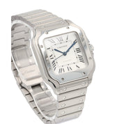 Cartier Santos Stainless Steel Silver Dial 35mm Automatic Men's Watch WSSA0029