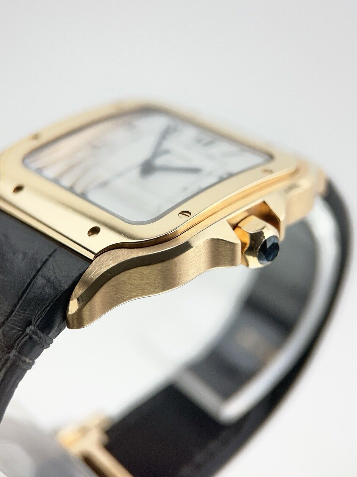 2021 Cartier Santos Large 18k Rose Gold 39mm Automatic Men’s Watch WGSA0018