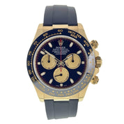 2018 Rolex Daytona 18k Yellow Gold Black Dial 40mm Automatic Mens Watch 116518LN