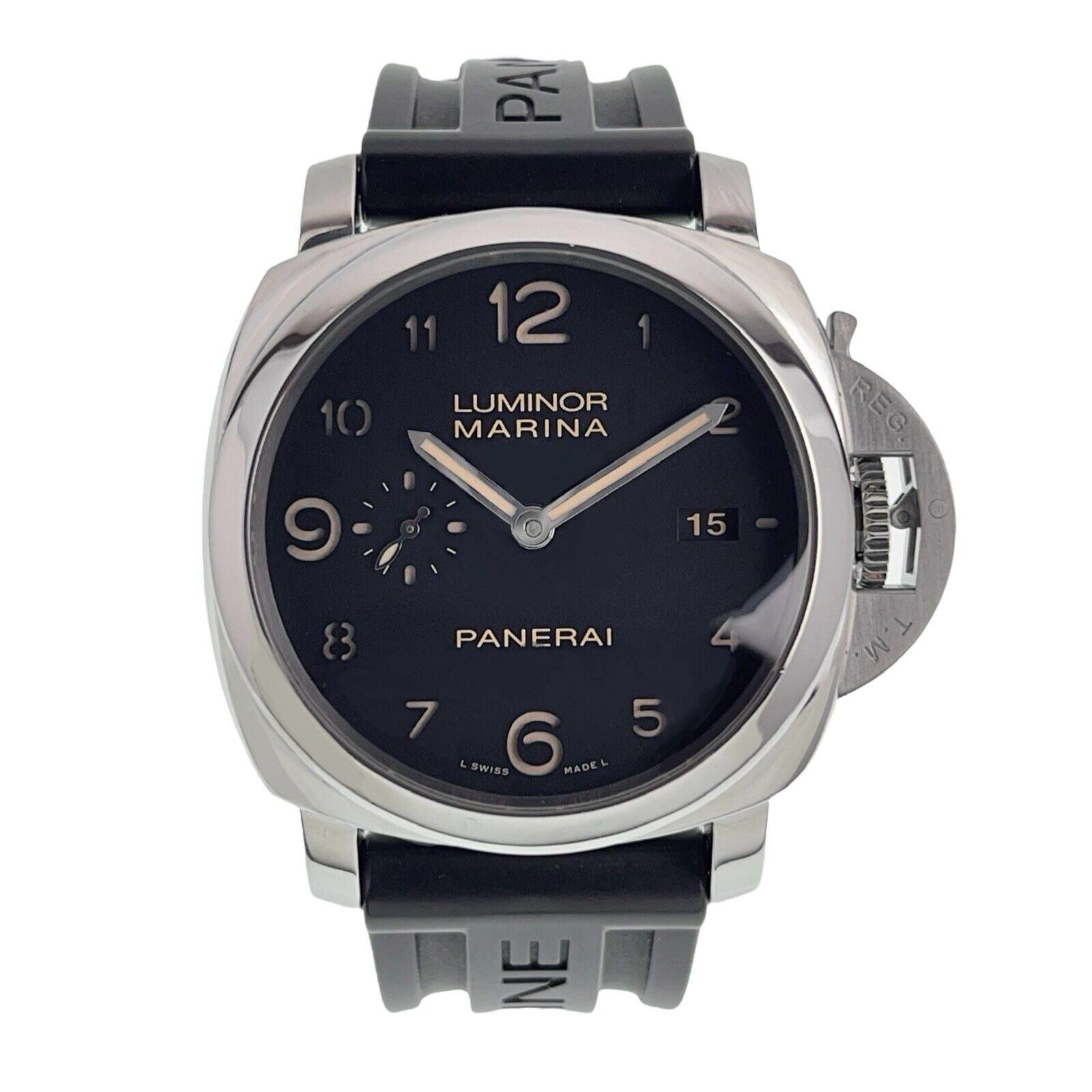 2016 Panerai Luminor Marina 1950 3 Days Steel 44mm Automatic Mens Watch PAM00359