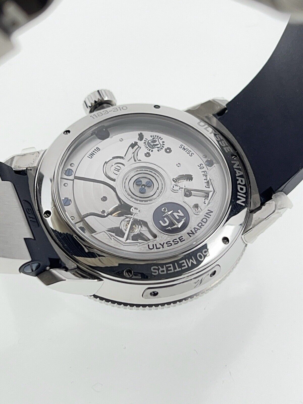 2022 Ulysse Nardin Marine Torpilleur Steel 42mm Automatic Men’s Watch 1183-310