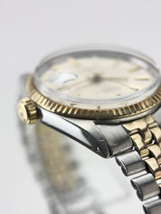 1968 Rolex Datejust Two Tone 36mm Silver Dial Automatic Men’s Watch 1601