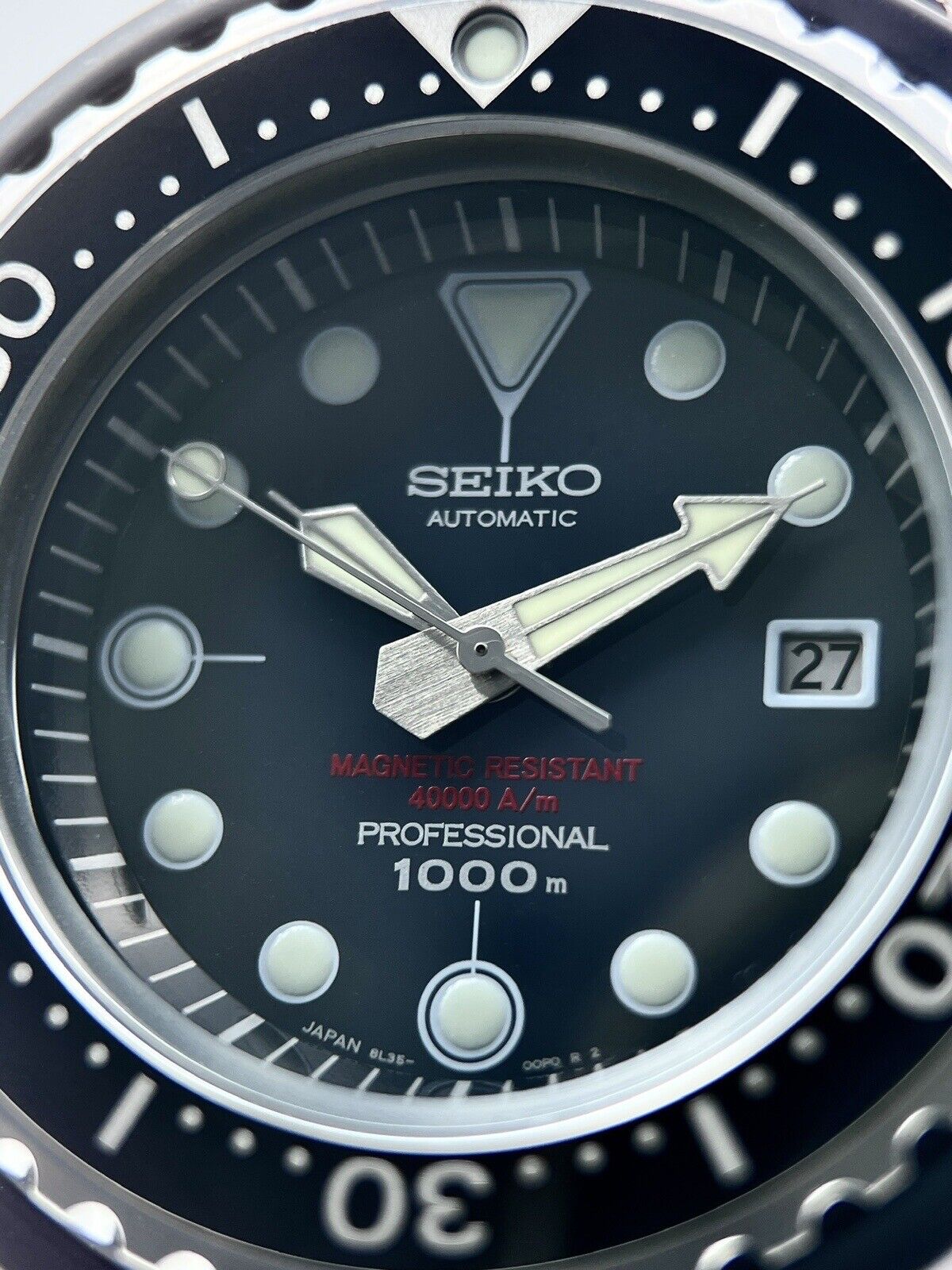 2020 Seiko Prospex Limited Edition 52mm Automatic Titanium Watch Ref-SLA041 B&P