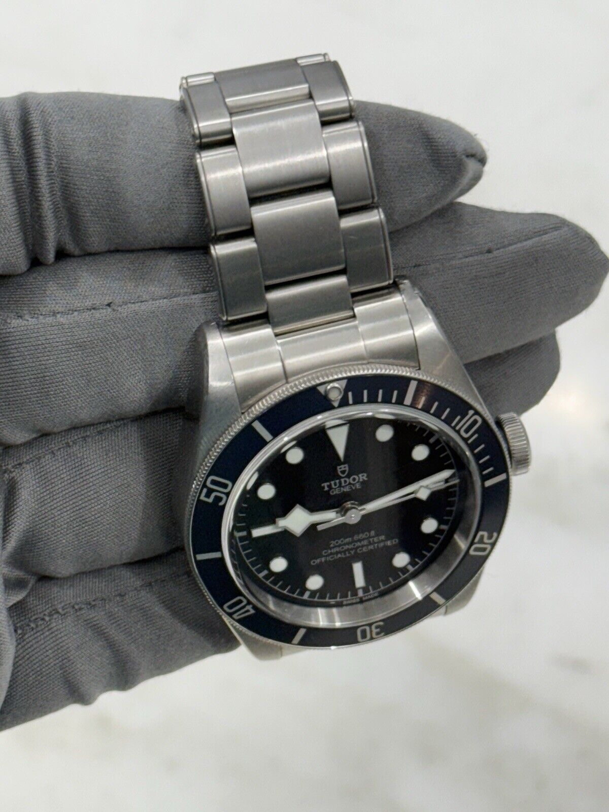 2020 TUDOR Black Bay Blue Stainless Steel Men's Watch 79230B - Box & Papers