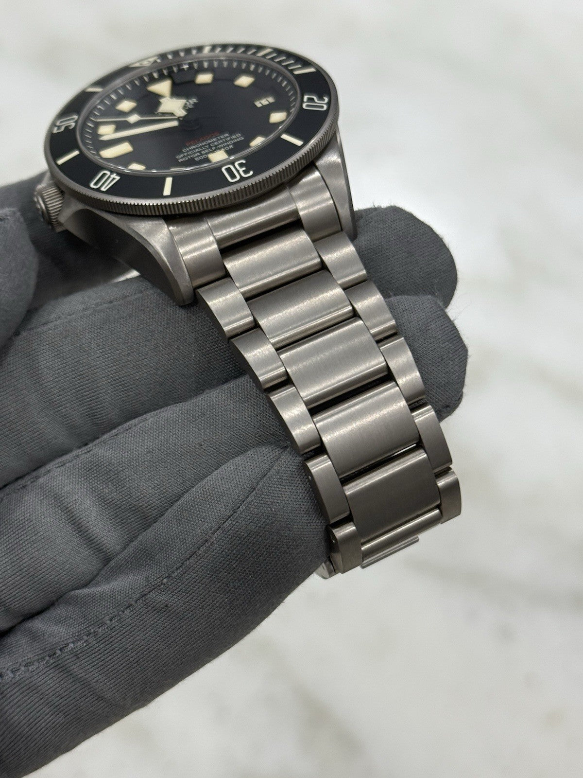 2021 TUDOR Pelagos LHD Men's Black 25610TNL Titanium Automatic Watch -  B/P