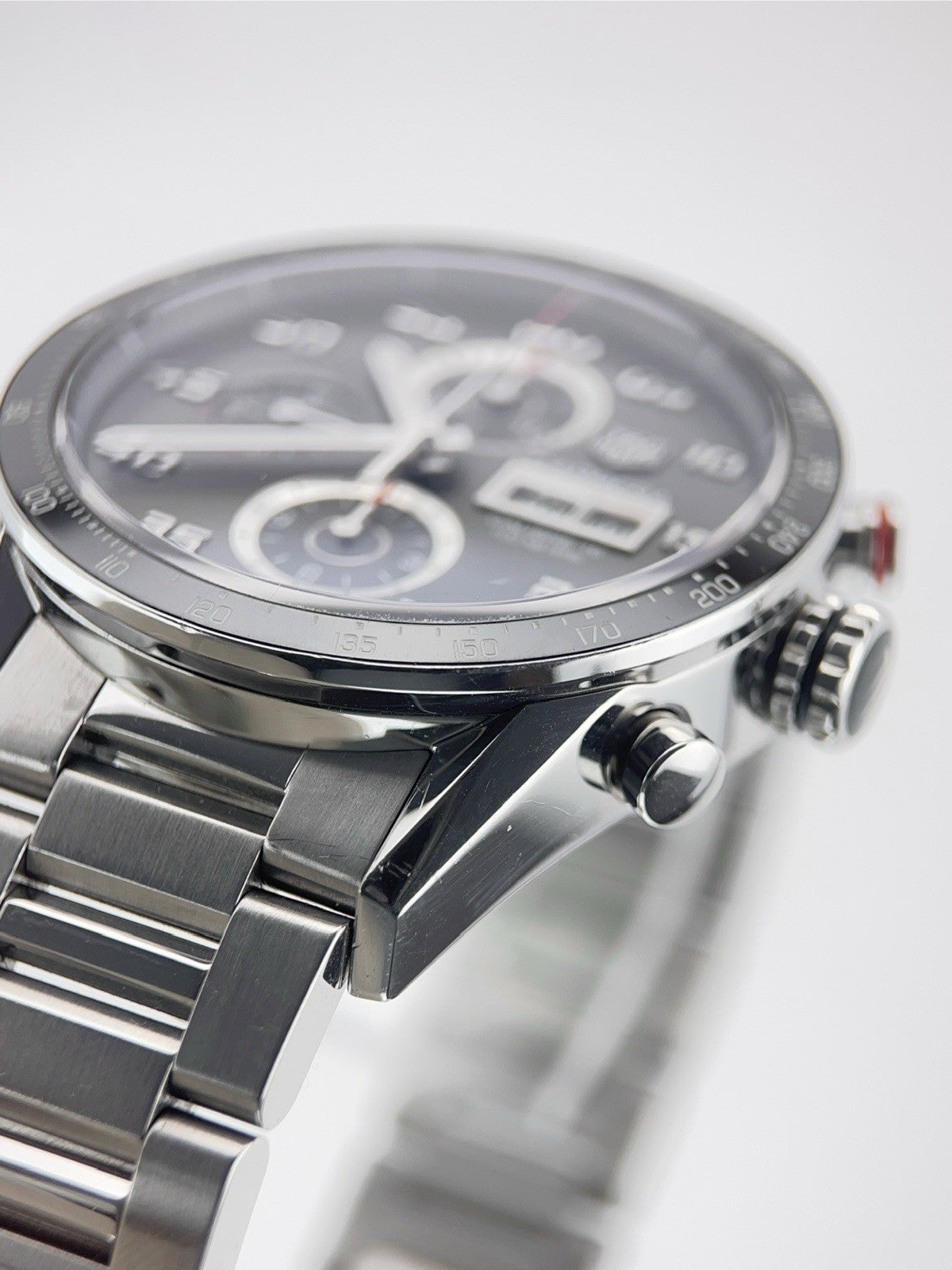 Tag Heuer Carrera Stainless Steel Gray Dial 43mm Automatic Men’s Watch CV2A1U