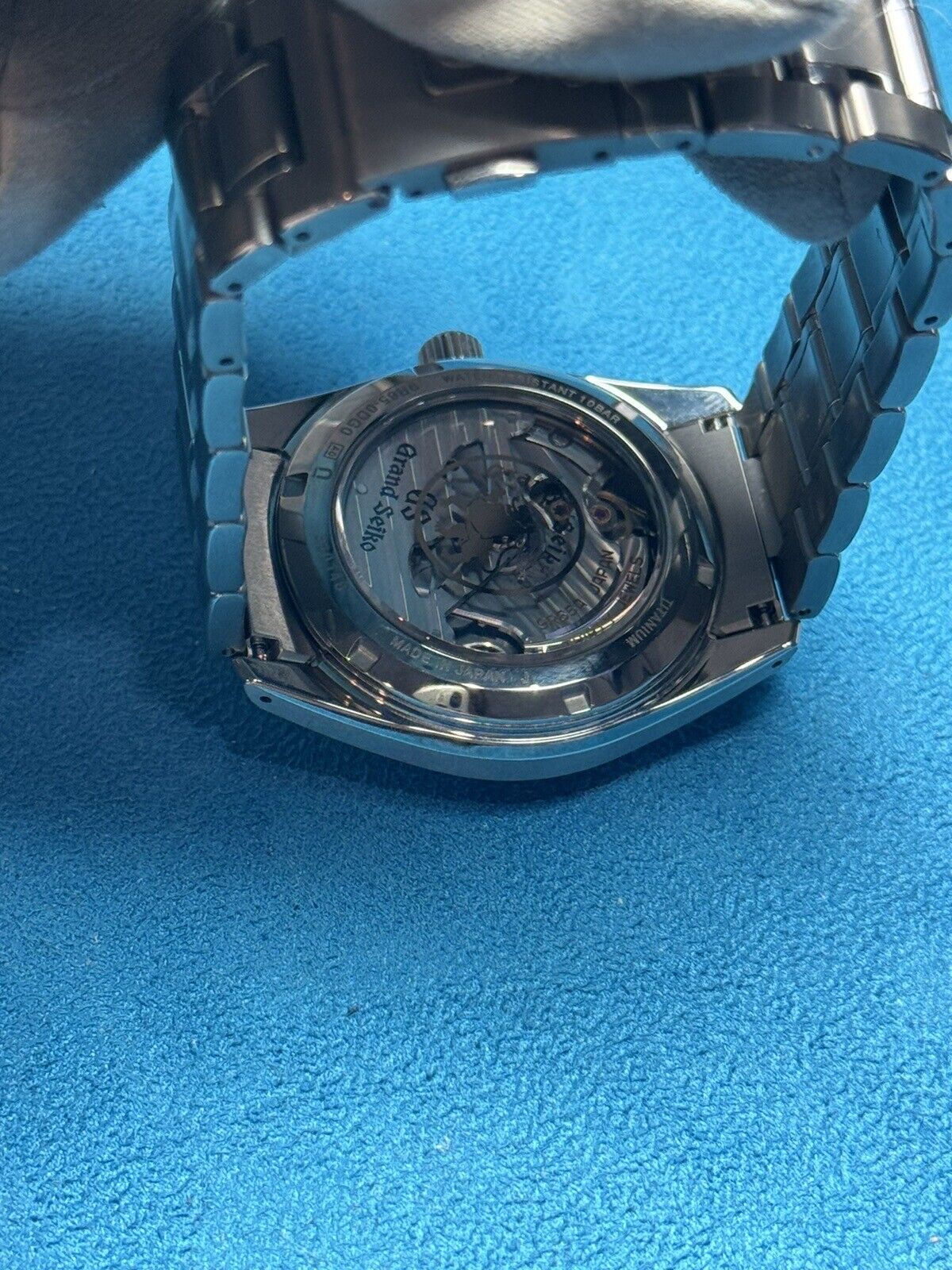 2023 Grand Seiko SBGA413 Spring Pink Dial Men's 40mm Automatic Watch - B/P