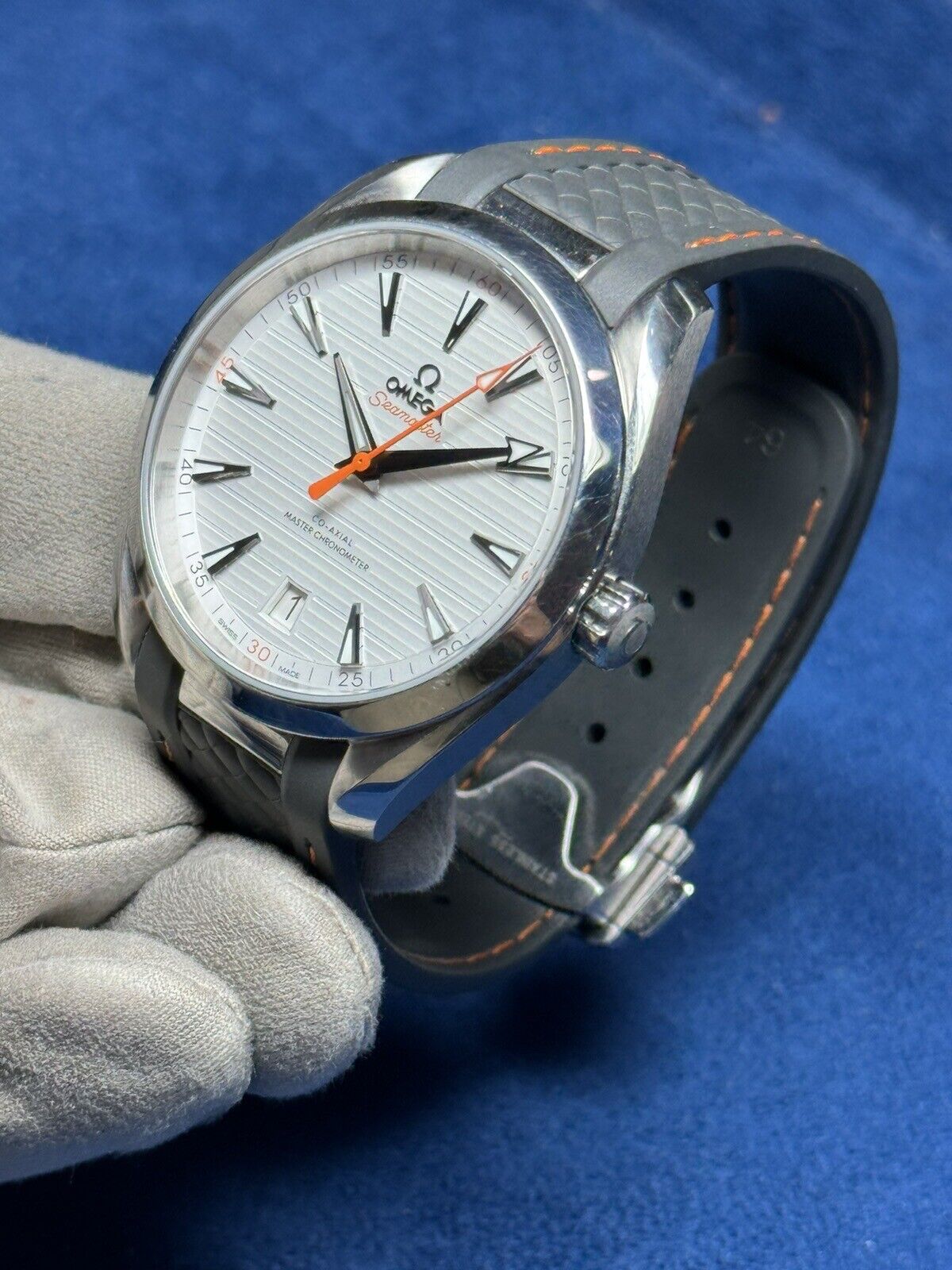 2018 Omega Seamaster Aqua Terra Automatic Silver Dial Watch 220.12.41.21.02.002