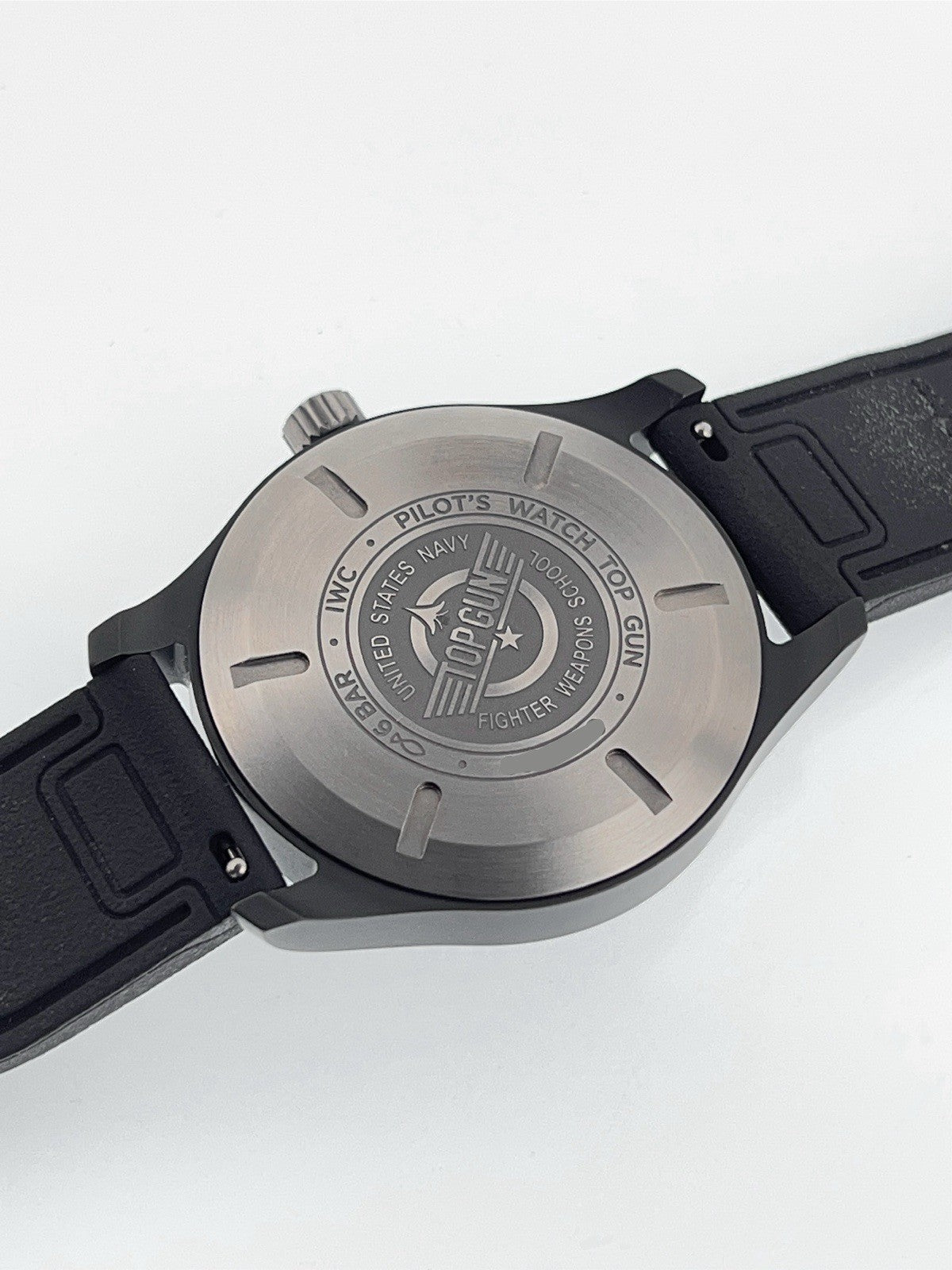 2023 IWC Pilot Top Gun Ceramic Black Dial 41mm Automatic Men's Watch IW326906