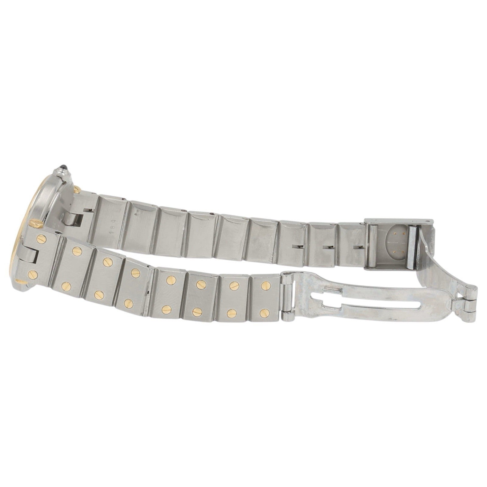 Cartier Santos Vendome Steel & Gold White Dial 27mm Quartz Women’s Watch 8191