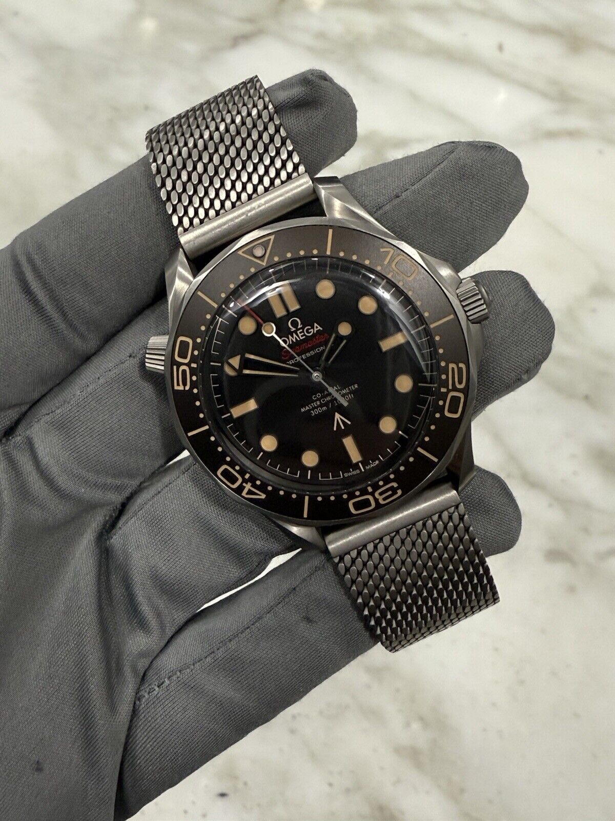 2022 Omega Seamaster NTTD James Bond 007 “No Time To Die” 210.90.42.20.01.001