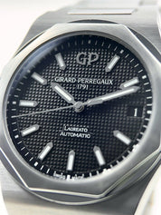 2019 Girard Perregaux Laureato Steel 42mm Black Dial Automatic Men’s Watch 81010
