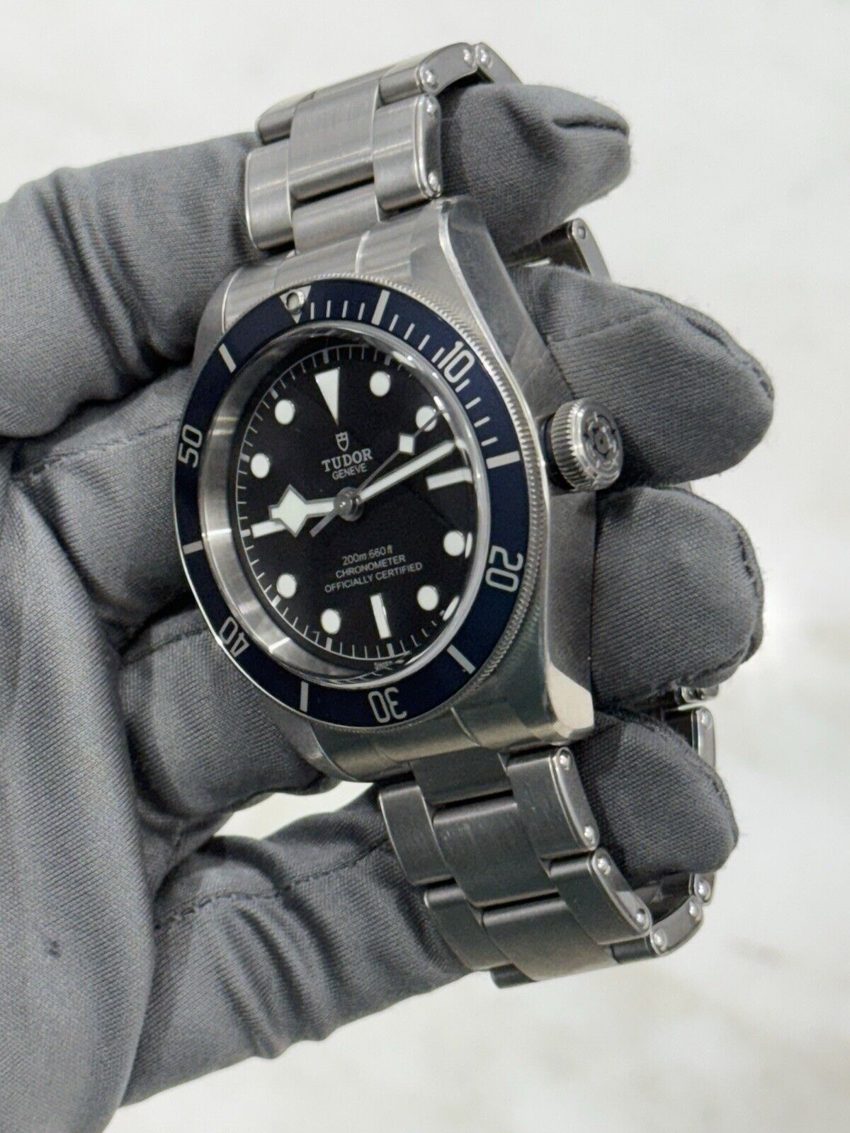 2020 TUDOR Black Bay Blue Stainless Steel Men's Watch 79230B - Box & Papers