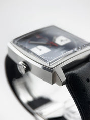 2021 Tag Heuer CAW211P Monaco Calibre 11 Steve McQueen Blue Dial - Box & Papers