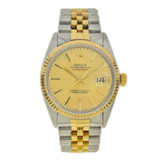 1981 Rolex Datejust 36mm Steel and Gold Automatic Jubilee Watch 16013