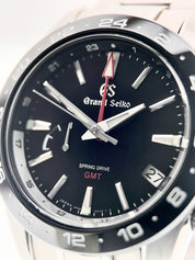 2021 Grand Seiko Stainless Steel Black Dial 40mm Automatic Men’s Watch SBGE253