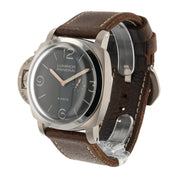 Panerai Luminor 8 Day Left Hand Black Dial Titanium Manual Winding 47mm PAM00368