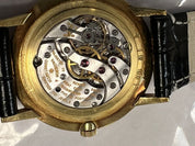 Vintage Vacheron Constantin “Turler” Dial Manual Wind 32mm 18k Gold Watch 26747